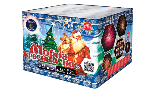  Батарея салютов Мороз Красный Нос  в Таштаголе