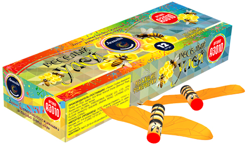  Летающие фейерверки Улей  в Таштаголе