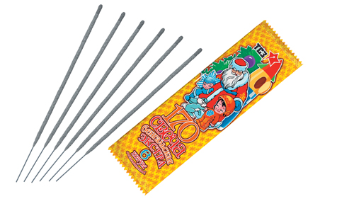  Бенгальские свечи 6 шт  170 мм пакете "Экстра"  в Таштаголе