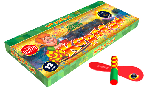  Летающие фейерверки Карлсон  в Таштаголе