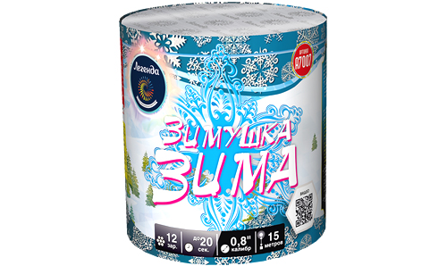  Батарея салютов Зимушка зима  в Таштаголе