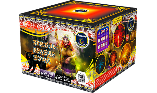  Батарея салютов Крибле-крабле-бумс  в Таштаголе